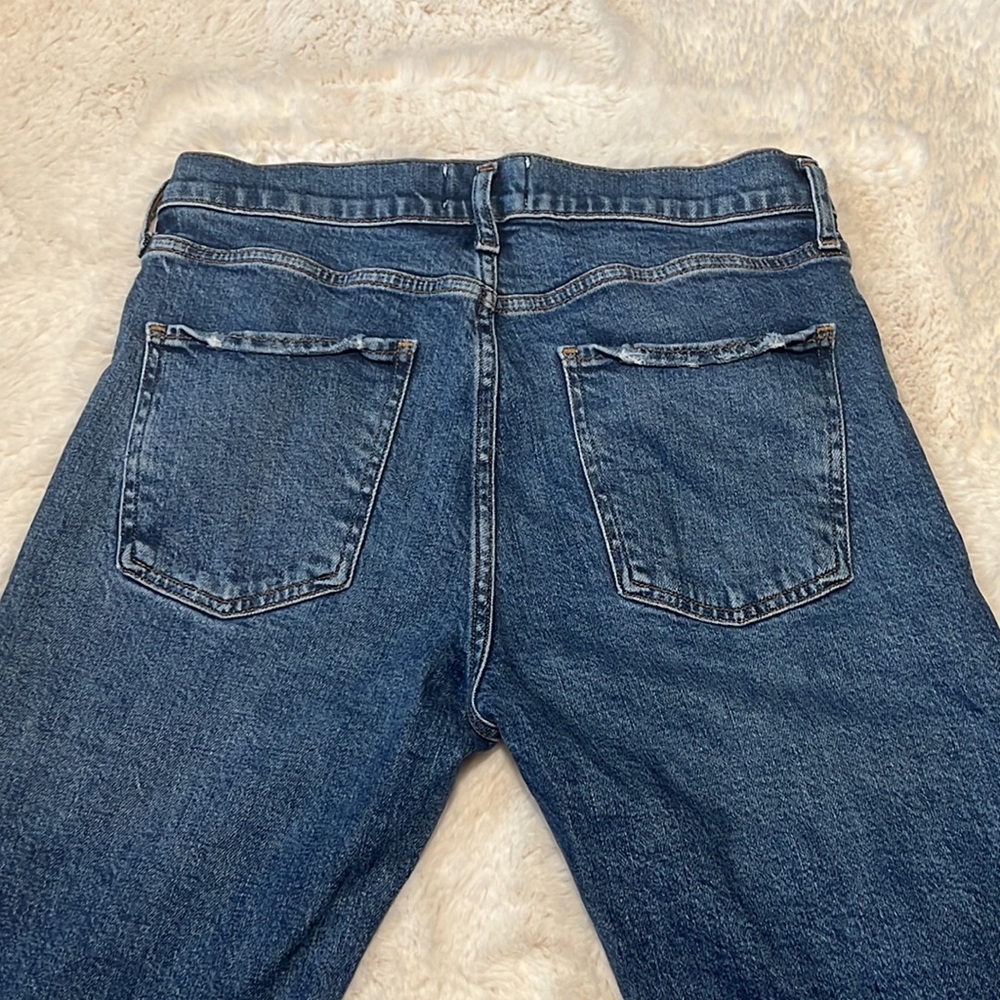 AGOLDE Distressed  High-waisted Jeans size 28 - Picture 5 of 5
